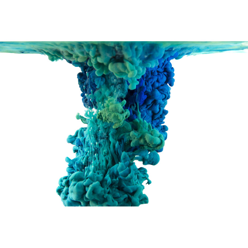 Colours In Water - Wrapped Canvas Print, 61cm H x 91cm W