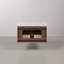 Eureka 24 In. Single Rectangle Sink Floating Bathroom Vanity with Cultured Marble Top in Truffle Oak-388116005