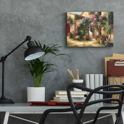 " Garden Courtyard " by Art Fronckowiak
