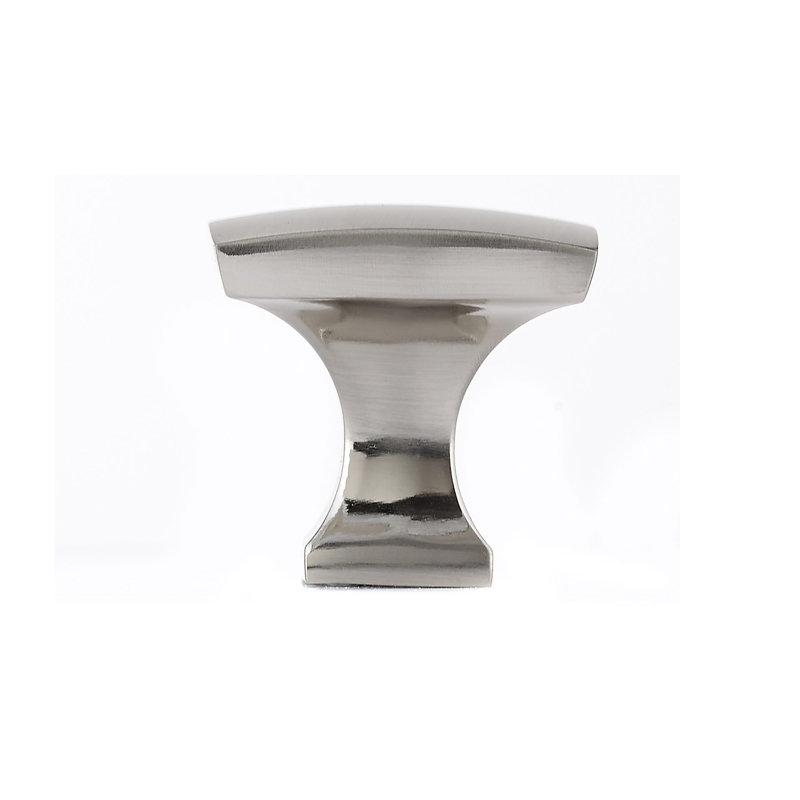 Expression Square Knob, Brushed Nickel