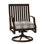 Chaise de patio pivotante avec coussin Seal Cove