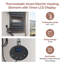 8.5*4.2cm, Digital Display Smart Thermostat for Heating Elements, Anthrazite-237134730