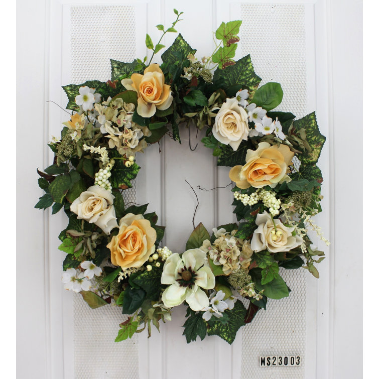 Primrue Mixed Flower 24 Foam Wreath