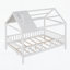 Lit en bois avec clôture Wood House
