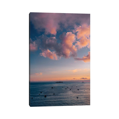 Amalfi Coast Sunset V by Bethany Young - Print on Canvas
