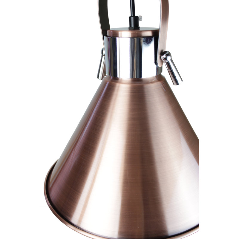 Bunn 1 - Light Bronze Single Pendant