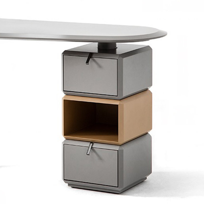 Petit bureau de rangement de style italien, H 29,52 po x l 47,24 po x P 22,83 po