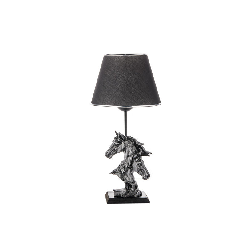 Lampe de table Darabont, gris, Noir