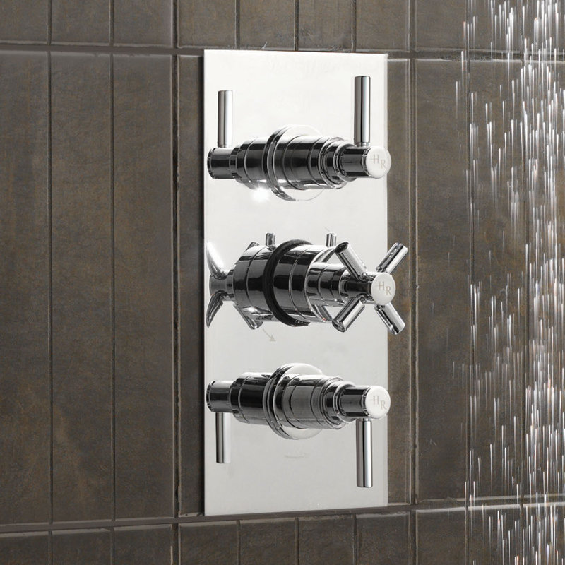 Tec Pura Triple Concealed Shower Valve
