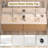 Bibbye 84" Wall Mounted Floating Bathroom Vanity With Double Sinks