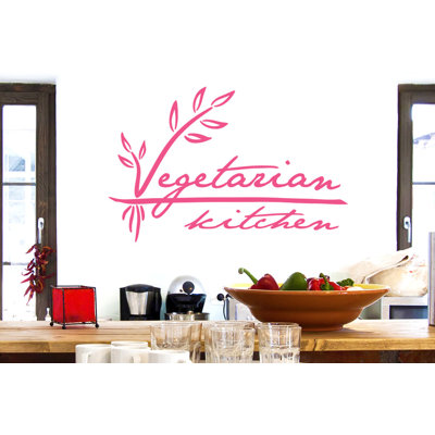 Vegetarian Kitchen Wall Sticker
