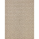 The MET x The House of Scalamandre Fret Mosaic Grasscloth