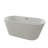 Aldine 59" x 23" Freestanding Soaking Acrylic Bathtub