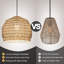 Luminaire suspendu 13 po Boho Tropical Coastal