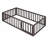 Wood Daybed Frame With Fence-595980154-595980156