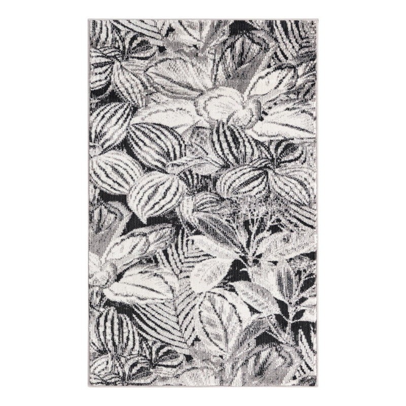 Herington Floral Indoor Rug, Rectangle 2' x 3'