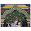 Lord Krishna avec Rukmini et Satyabhama