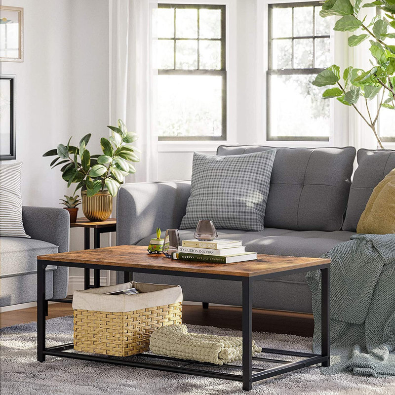 Table basse rectangulaire avec rangement Faedo