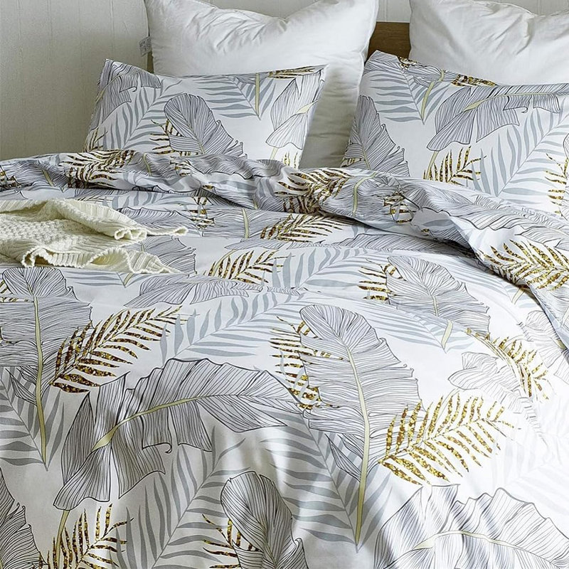 Floral Duvet Cover, Queen Duvet Cover