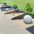 Lunar Frost Reactive Glaze Ceramic Decorative Sphere, Indoor/Outdoor-1337050999-1337050996
