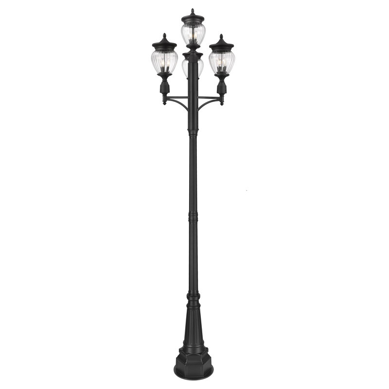 Luminaire d'extérieur 3 lumières Ashdown, H 125,75 po x l 31,5 po x P 31,5 po