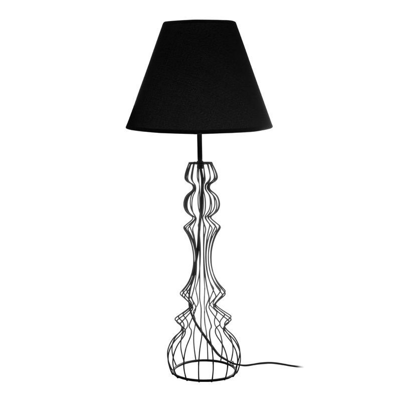 Chicago Metal Table Lamp, Black