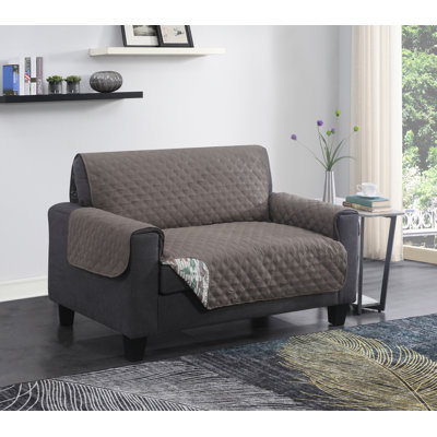 Polyester T-Cushion Sofa Slipcover