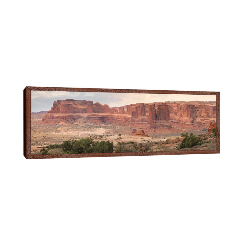 Dusty Desert V by Lori Deiter - Panoramic Gallery-Wrapped Canvas Giclée on Canvas, 121.92 cm H x 40.64 cm W