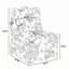 Chaise d'appoint simple en flanelle, chaise de salle à manger sans accoudoirs, chaise d'appoint-2002981018