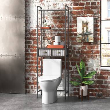 Over The Toilet Storage Cabinet, Industrial Bathroom Organizer