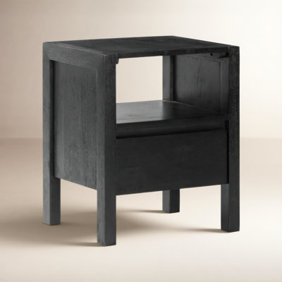 Varick 1-Drawer Mango Nightstand