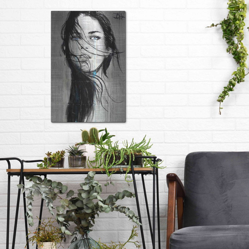 " Apache " by Loui Jover, 16" H x 12" W