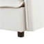 Canapé modulaire à deux couches, librement combinable, 4 places avec rangement, comprenant 4 coussins moelleux, parfait pour les salons, les bureaux et les appartements