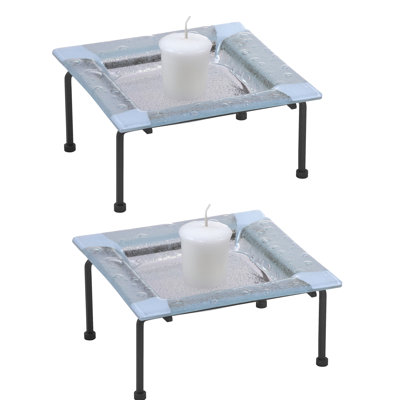 3.25'' H Glass Tabletop Dish
