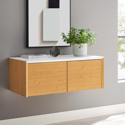 Modway Kinetic Wall-Mount Office Storage Cabinet