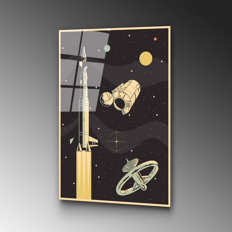 Boze Print on Glass