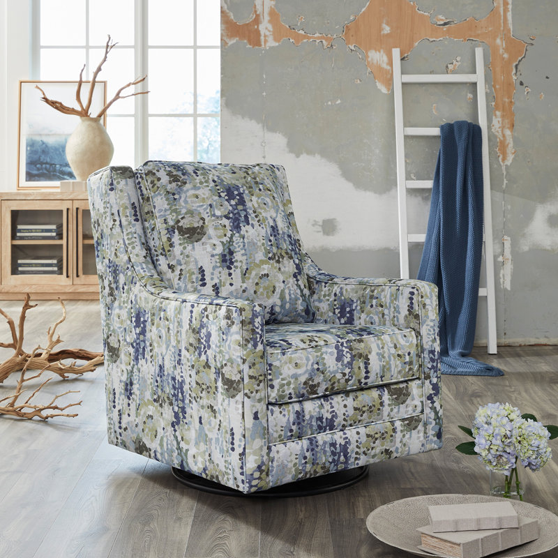 Daigle Swivel Glider Accent Chair