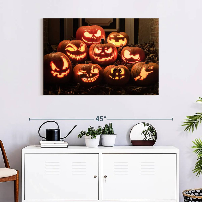 Lelend Jack O Lantern Pile, 24" H x 36" W