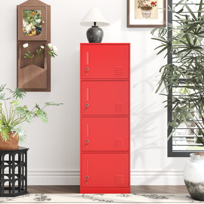 2 Door Metal Storage Cabinet,standing Organzier For Bed Room,living Room,home,hotel,office,garage,kitchen