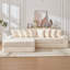 Canapé-lit 109,4 po beige, convertible, sans assemblage, peu encombrant-489058555