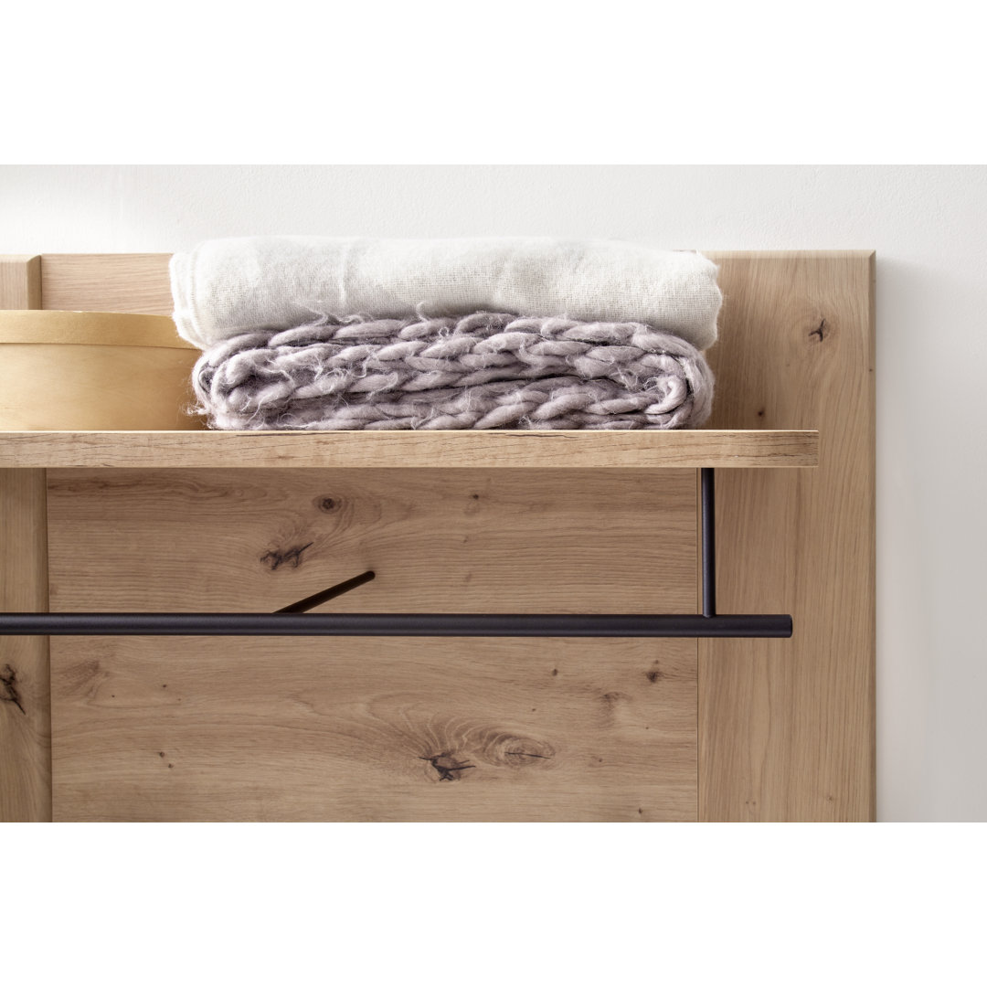 3 - Hook Wall Mounted Coat Rack