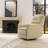 Endston Swivel Glider Recliner with Manual Footrest
