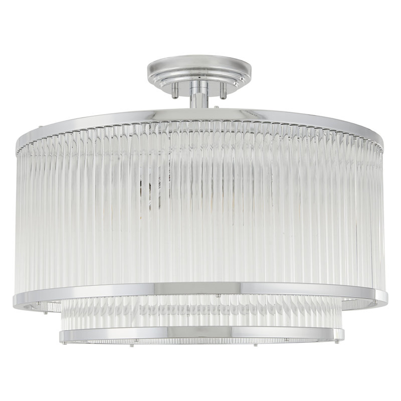Tessa, 5 Lights, Polished Chrome, 12.6" H x 12.6" W x 16.3" D
