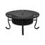 Round Iron Charcoal Fire Pit