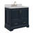 37'' Single Bathroom Vanity with Carrara Marble Top-93359365-121646124