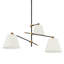 Navin 3 Light Chandelier by Colin King for Troy Lighting