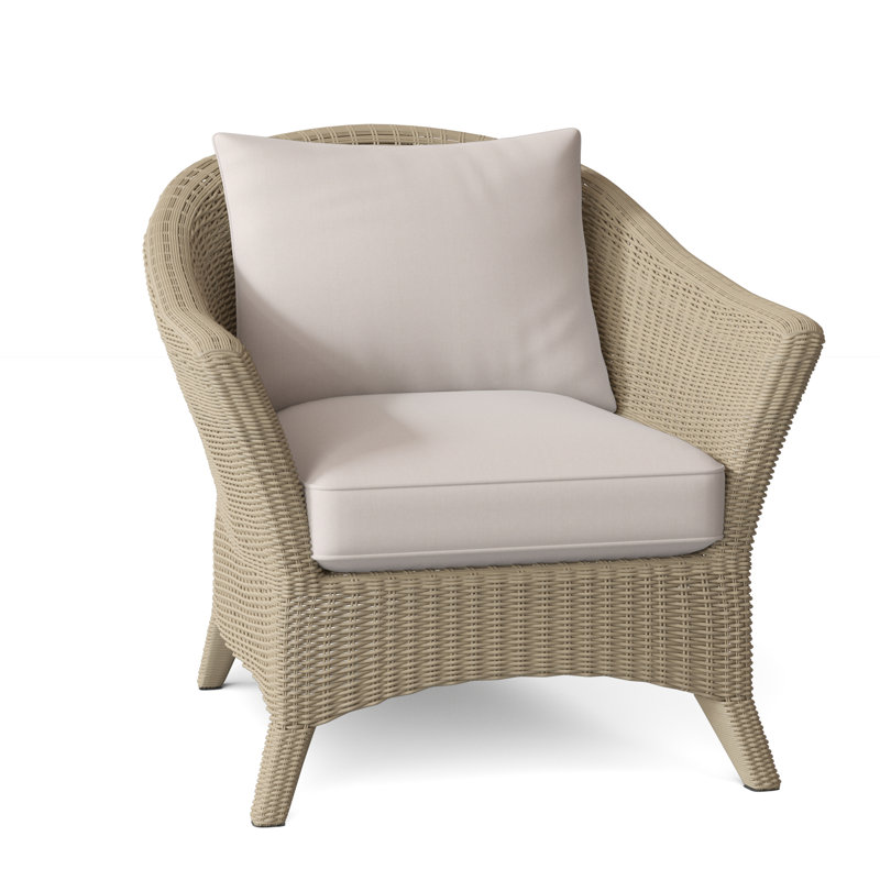 Cape Cod Outdoor Armchair, Canvas Canvas Sunbrella® Canvas, Cape Cod White