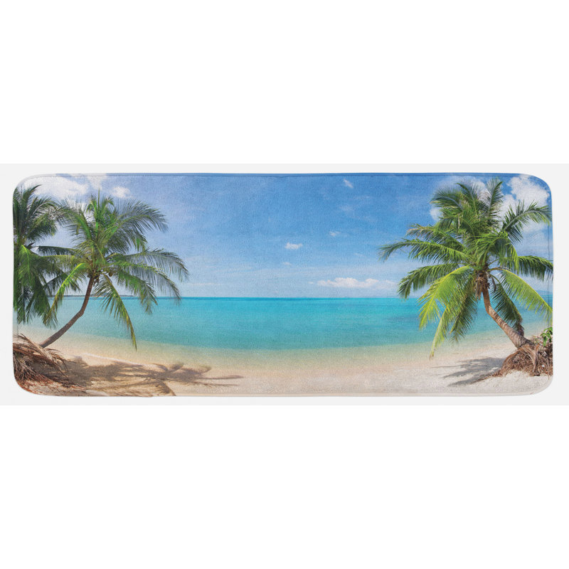 Tapis de cuisine ocean