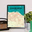 Edinburgh City Map - No Frame Print-371107378