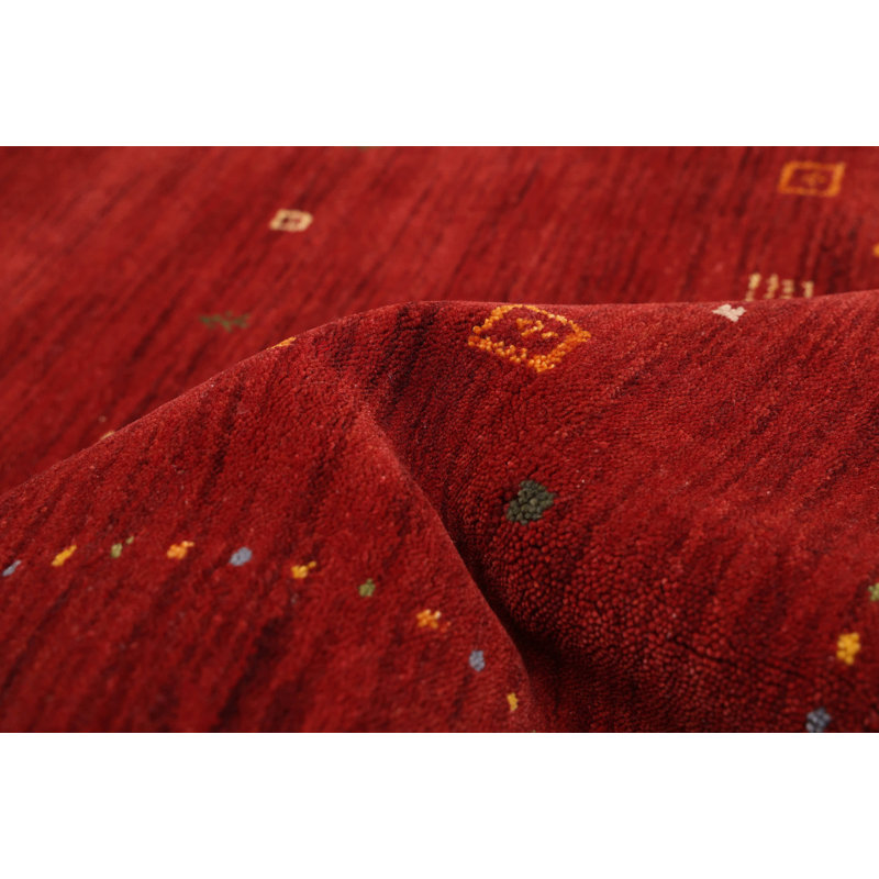 Tapis rouge Kashkuli Gabbeh 8 pi 1 po x 11 pi 4 po